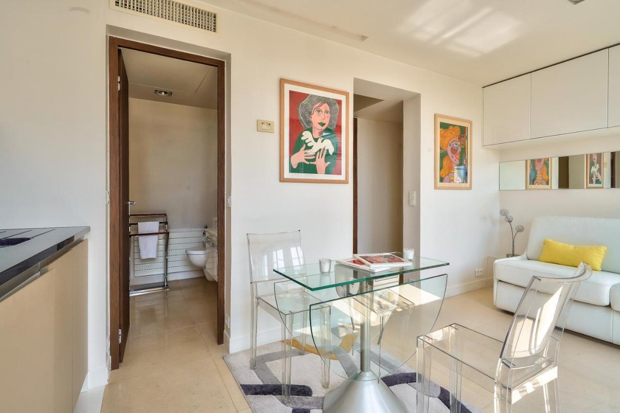 Designed Studio With Ac-Terrasse Vue Tour Eiffel 巴黎 外观 照片
