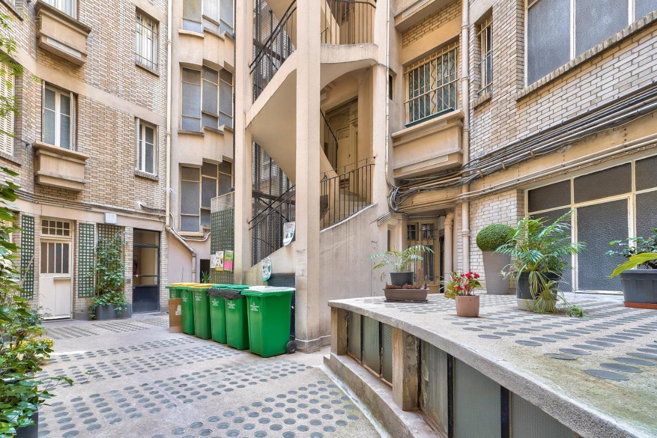 Designed Studio With Ac-Terrasse Vue Tour Eiffel 巴黎 外观 照片